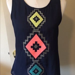 Geometric print Blouse